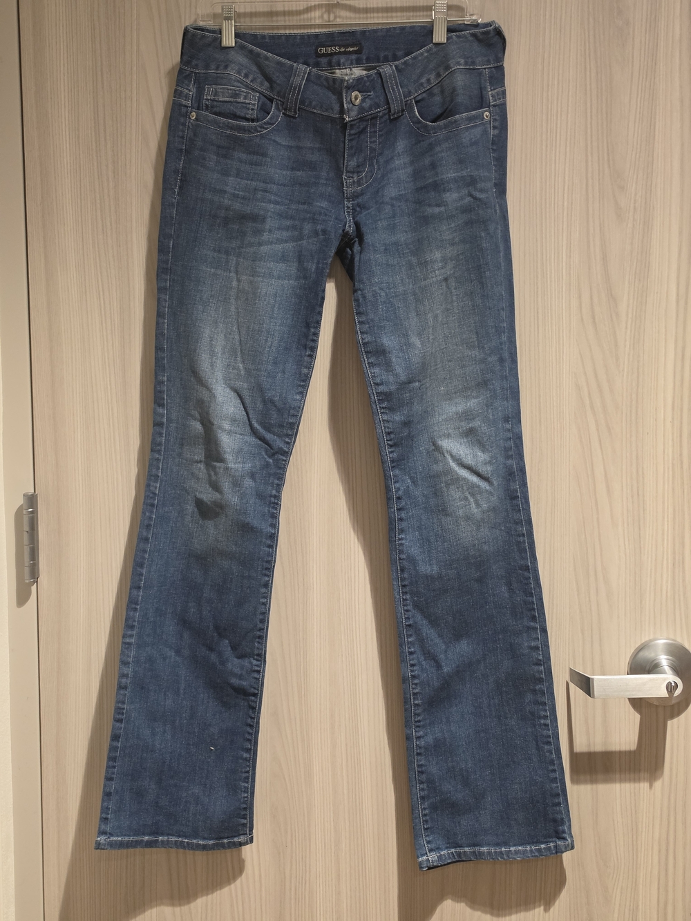 Guess Women's Medium Blue Flare Jeans